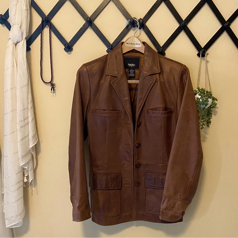 Mossimo Leather Jacket
